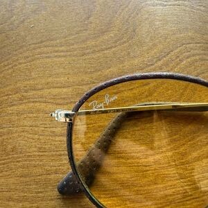 Ray-Ban Women's Glasses in Brown and Gold
